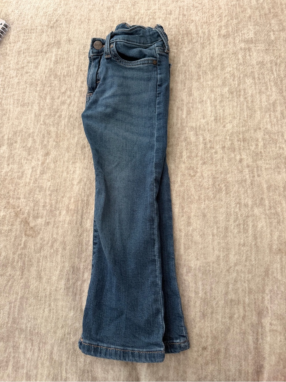 Wrangler Kids Blue Denim Jeans - Straight Leg